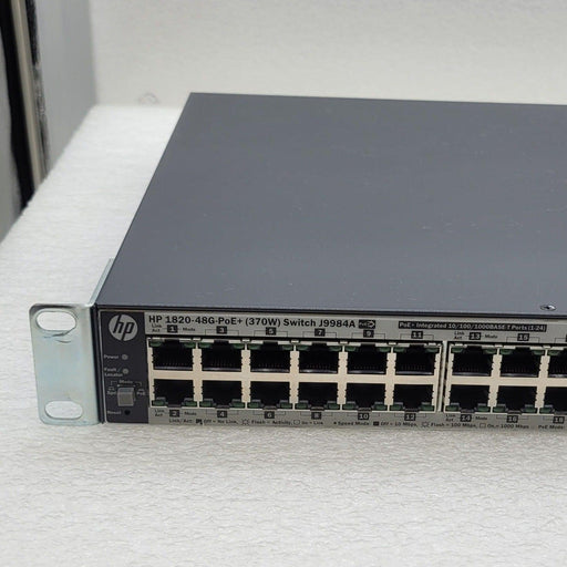Hpe J9984A 1820 Series 48X 1Gbe Poe+ 4X 1Ge Sfp Switch