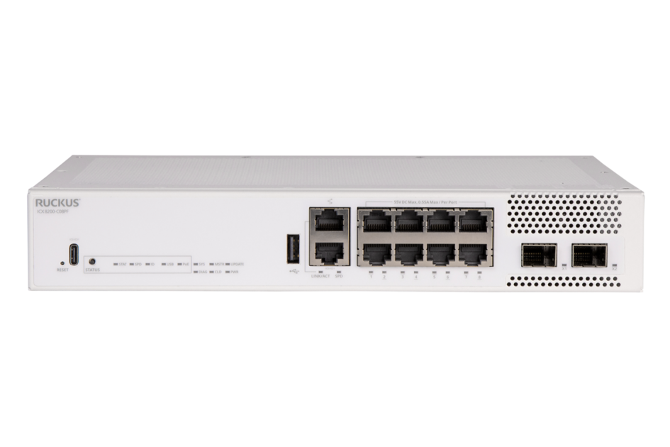 RUCKUS ICX8200-C08PF product image