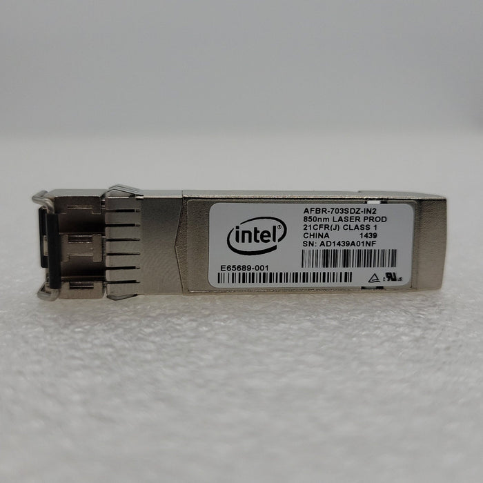 Intel Afbr-703Sdz-In2 850Nm Sfp+ 10Gb Base Sr Gbic Transceiver E65689-001
