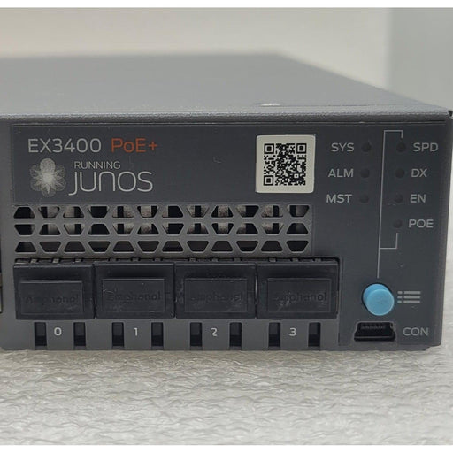 Juniper EX3400-48P 48-Port PoE+ Front-to-Back Airflow Switch