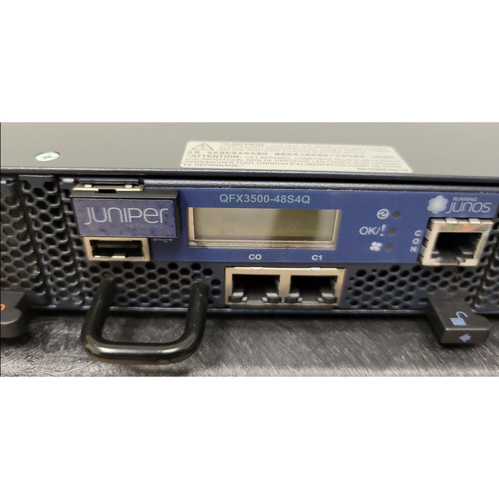 Juniper QFX3500-48S4Q-AFI 48-Port Back-to-Front Airflow Switch