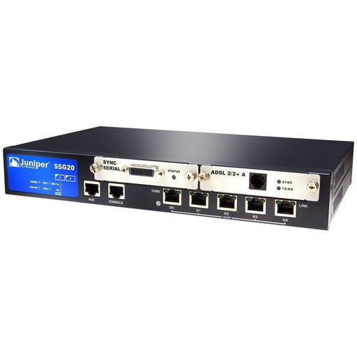 Juniper Ssg-20-Sh 2 Port Mini-Pim Slots 256 Mb Memory Secure Services Gateway Security & Firewalls