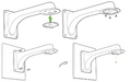 Cisco Meraki Wall Mount for Network Camera (MA-MNT-MV-48-O)