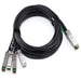 New Arista Cab-Q-S-5M 5M 40Ge Qsfp+ To 4X 10Ge Sfp+ Breakout Cable Transceiver