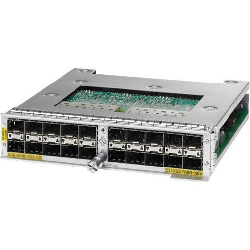 New Cisco A9K-Mpa-20X1Ge Asr 9000 20X 1Ge Sfp Module Router