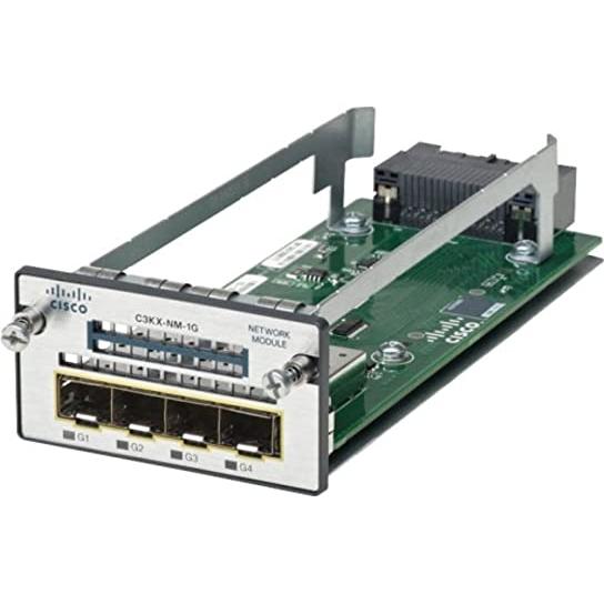 New Cisco C3Kx-Nm-1G Catalyst 3750X/3560X 4X 1Ge Sfp Switch Module