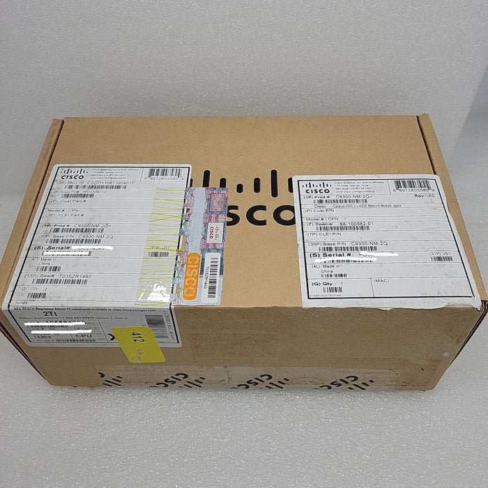 New Cisco C9300-Nm-2Q Catalyst 9300 Series 2X 40Ge Qsfp+ Switch Module C9300-Nm-2-40G