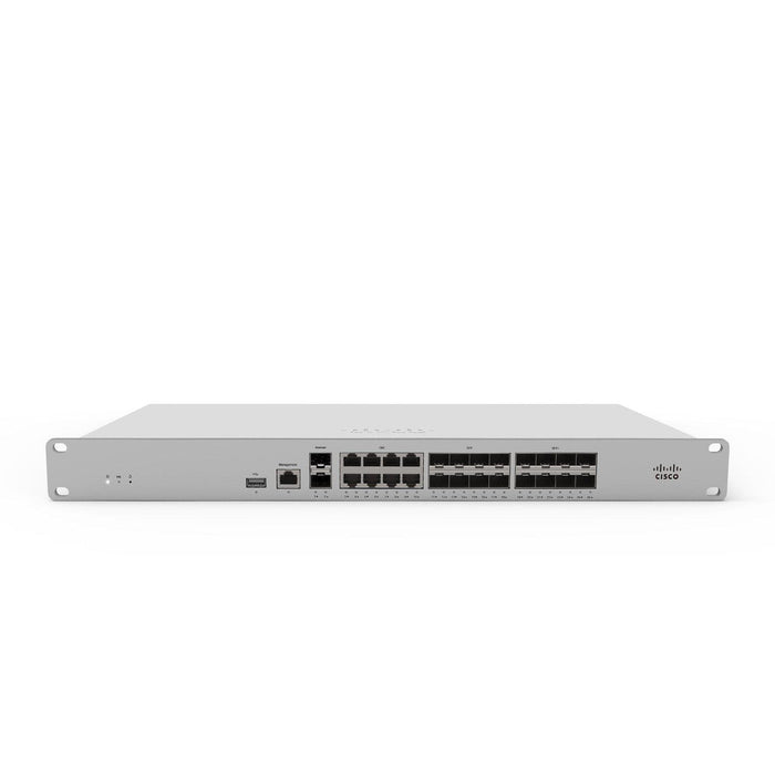 New Cisco Meraki Mx250-Hw Unclaimed 8X 1Ge Sfp 10X 10Ge Sfp+ Firewall