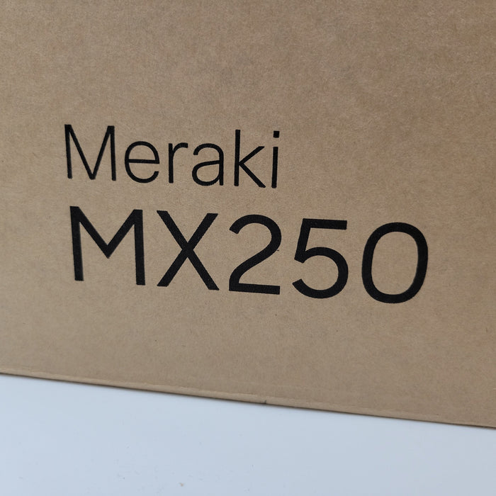 New Cisco Meraki Mx250-Hw Unclaimed 8X 1Ge Sfp 10X 10Ge Sfp+ Firewall