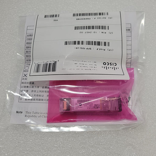 New Cisco Sfp-10G-Lr 10Ge Base-Lr 1310Nm Long Reach Smf Sfp+ Transceiver 10G