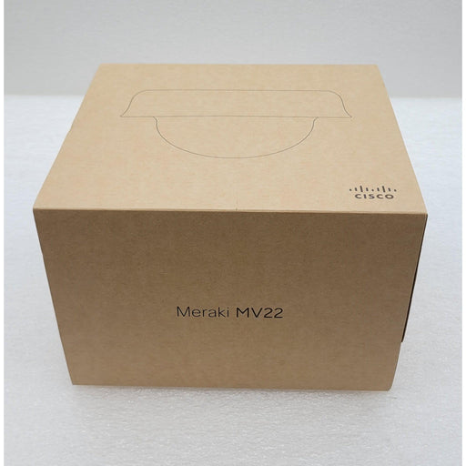 New Meraki Mv22-Hw Varifocal Indoor Dome Camera With 256Gb Storage Security