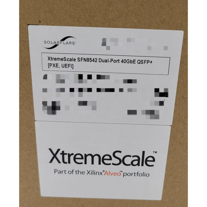 New Solarflare Sfn8542 Xtremescale Dual Port 40 Ge Qsfp+ Pci Server Adapter Network