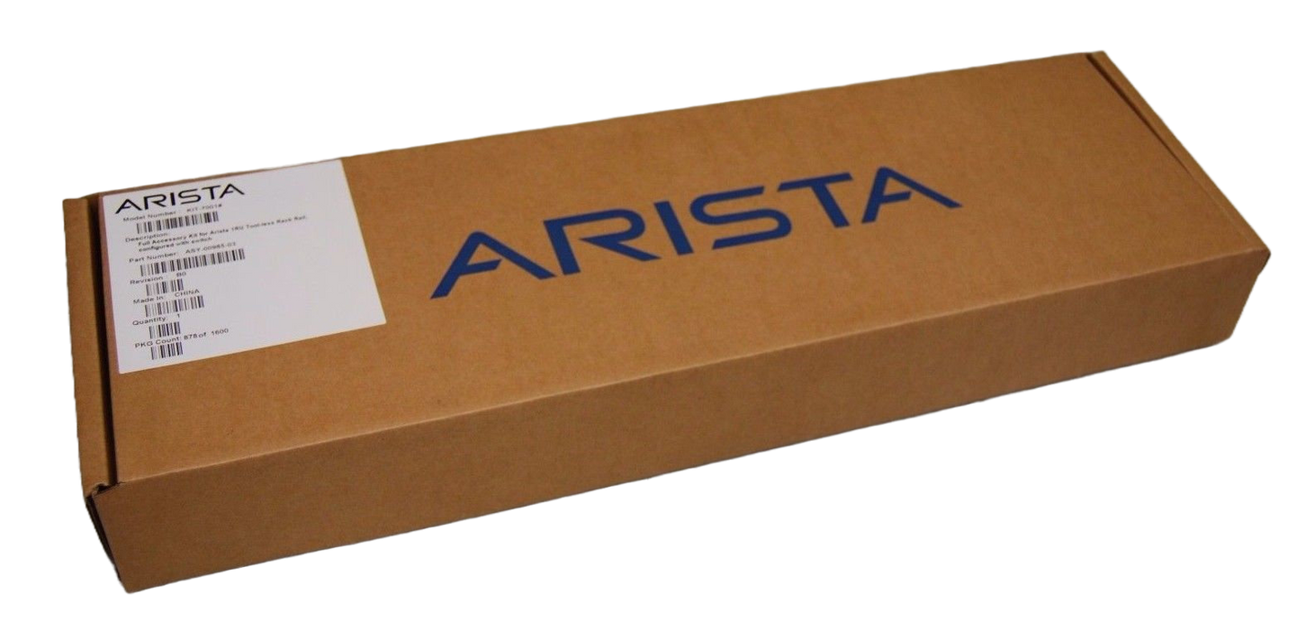 New Arista Kit-7001 Tool-Less Rail Switches Spare Accessory Rack Mount Kit Switch