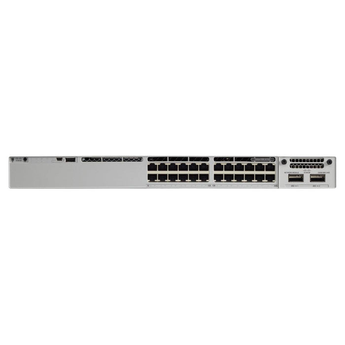 New Cisco C9300-24P-A 24-Port Poe+ Modular Advantage Switch