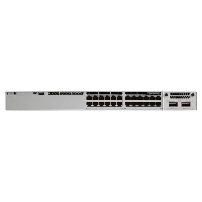 New Cisco C9300-24P-E 24-Port Poe+ Modular Essentials Switch