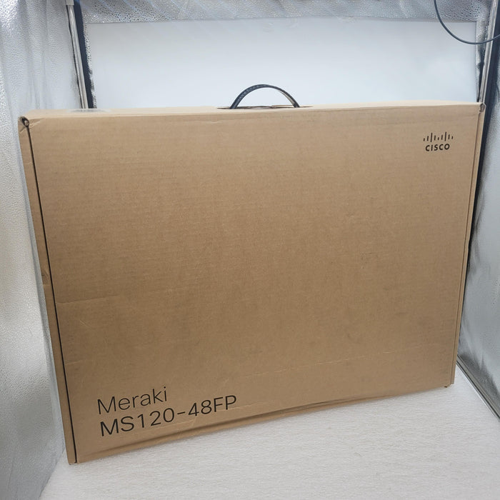 New Cisco Meraki Ms120-48Fp-Hw 48-Port 1Gbe Poe+ Unclaimed Switch