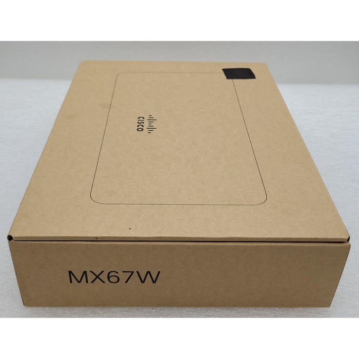 New Cisco Meraki Mx67W-Hw 600 Mbps Wireless Unclaimed Firewall