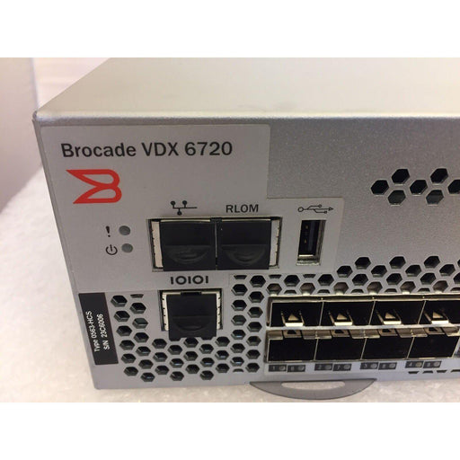 Ruckus Brocade Br-Vdx6720-60-R 60-Port Managed Data Center Switch