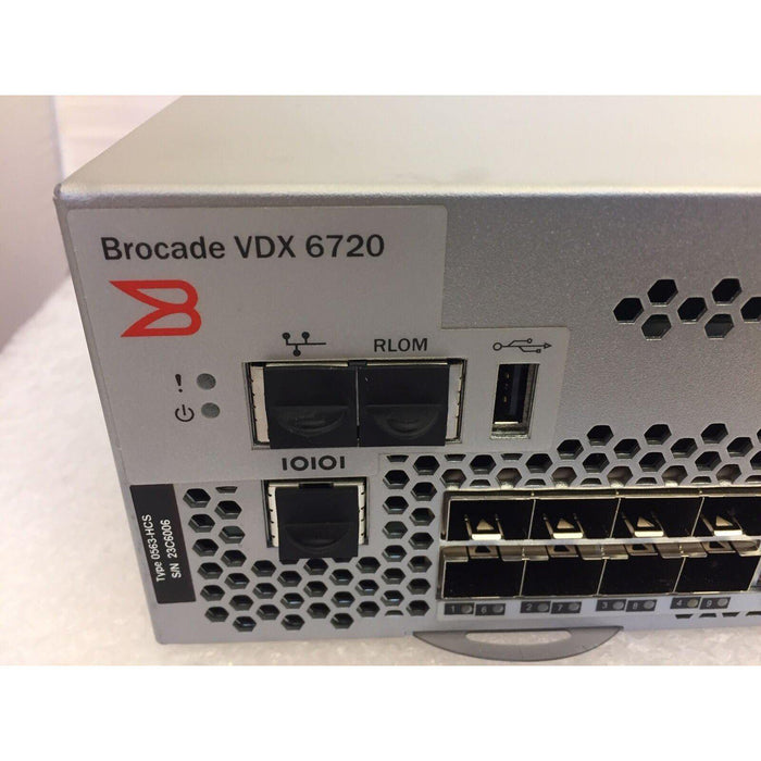 Ruckus Brocade Br-Vdx6720-60-R 60-Port Managed Data Center Switch