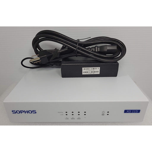 Sophos Xg115 Rev 2 4-Port Lan Security Firewall W/ Ac Adapter