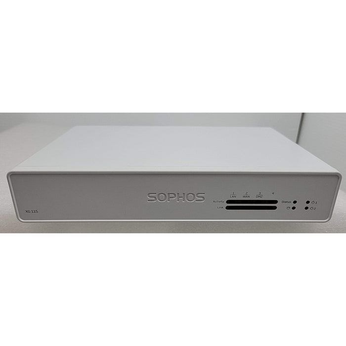 Sophos Xg115 Rev 3 4-Port Lan Security Firewall W/ Ac Adapter