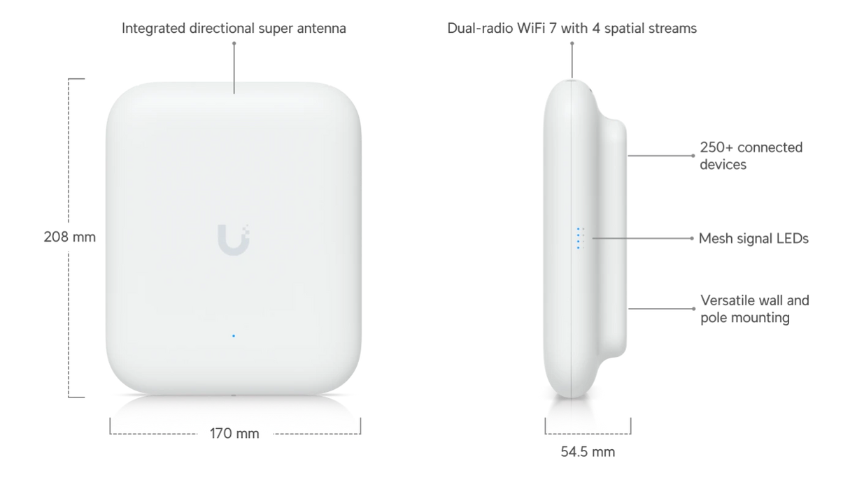 Ubiquiti U7-OUTDOOR - official Ubiquiti image 3