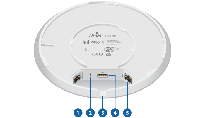 Ubiquiti UAP-AC-EDU-4 UniFi AP ac EDU w/Speaker ROW 4Pk - official Ubiquiti image 6