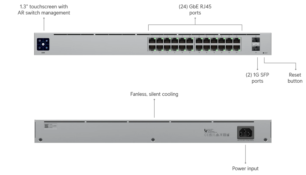 Ubiquiti USW-24 - official Ubiquiti image 2