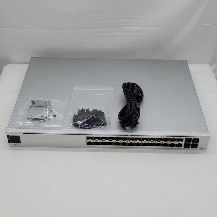 Front of Ubiquiti USW-AGGREGATION-PRO Switch