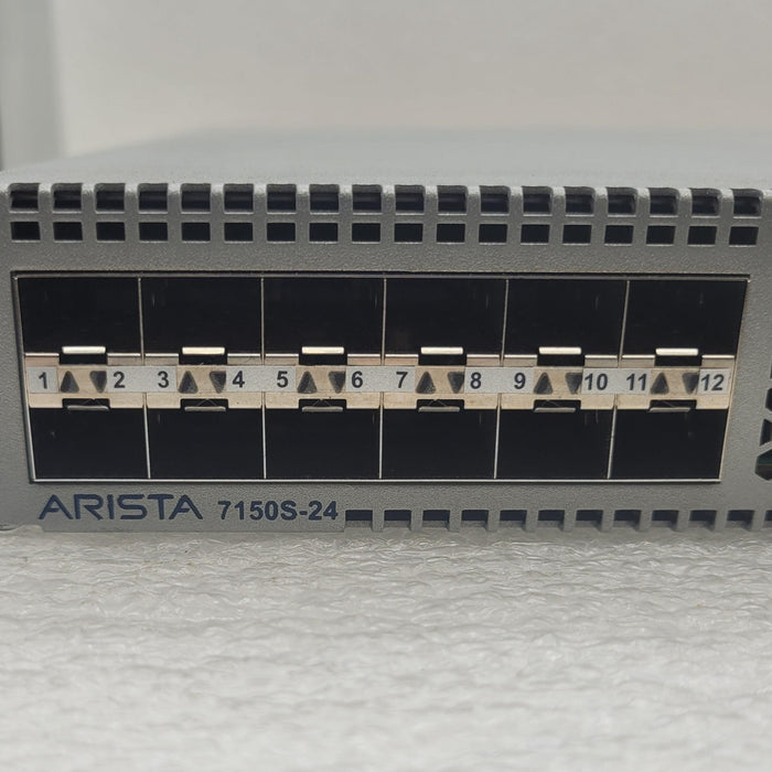 Used Arista Dcs-7150S-24-F 7150S Series 24-Port Front-To-Back Airflow Switch