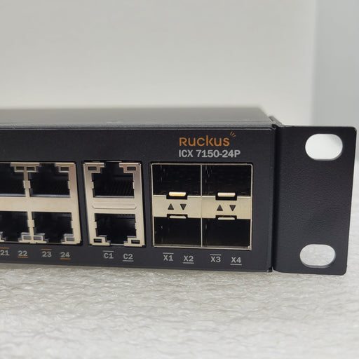 Used Ruckus Icx7150-24P-2X10G 24-Port Poe+ Managed Switch