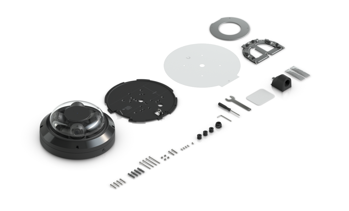Ubiquiti UVC-AI-MS-4-W AI Multi Sensor 4 White - official Ubiquiti image 2