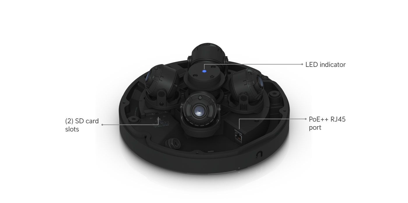 Ubiquiti UVC-AI-MS-4-W AI Multi Sensor 4 White - official Ubiquiti image 33