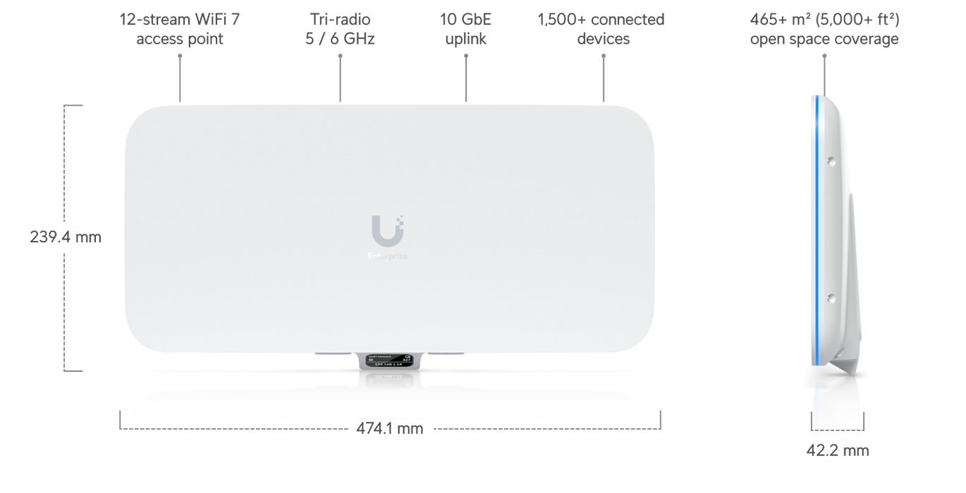 Ubiquiti E7-Audience-Indoor-US E7 Audience Indoor AP US - official Ubiquiti image 9