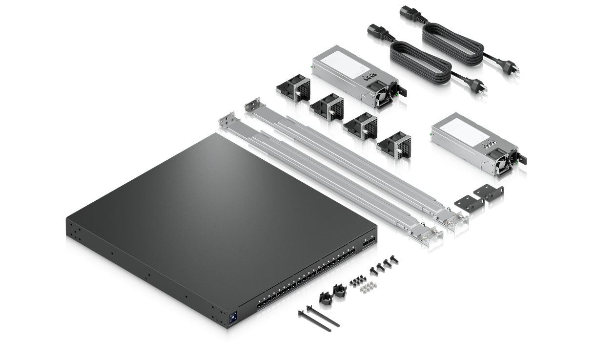 Ubiquiti EAV-Fiber Enterprise Audio/Video Fiber Switch - official Ubiquiti image 2
