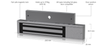 Ubiquiti UA-Lock-Magnetic-540kg UniFi Magnetic Lock 540 kg - official Ubiquiti image 9