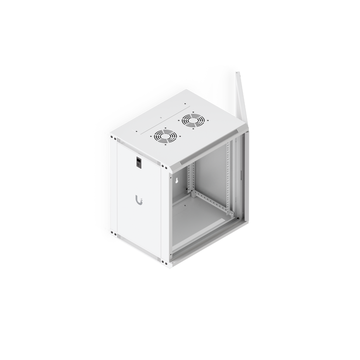 Ubiquiti UACC-Rack-12U-Wall-450-P 12U Wall-Mount Rack Cabinet Perforated Door 450mm - official Ubiquiti image 12