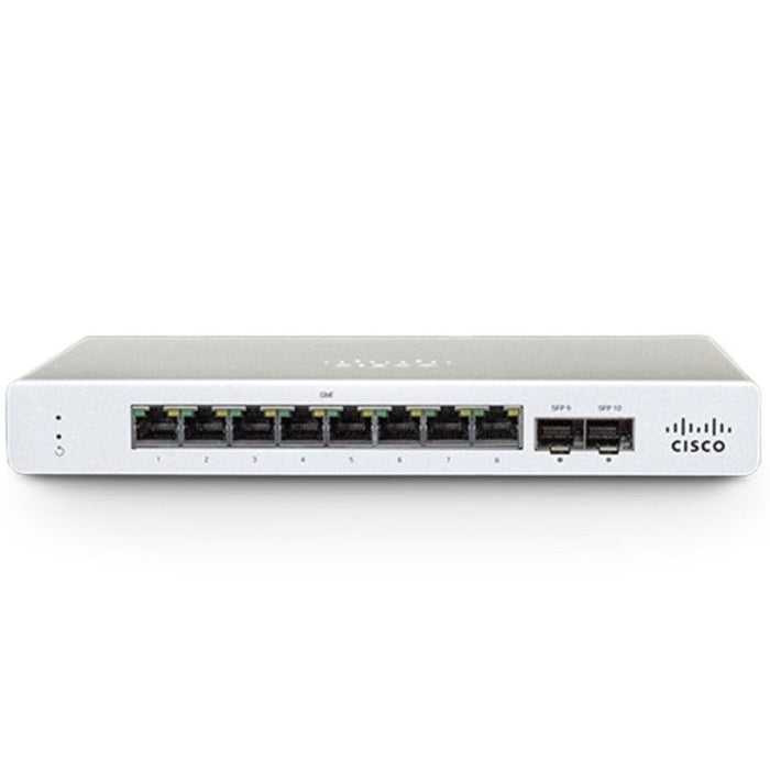Cisco Meraki Ms130 - 8 - hw Compact And Fanless 2 Sfp Ports