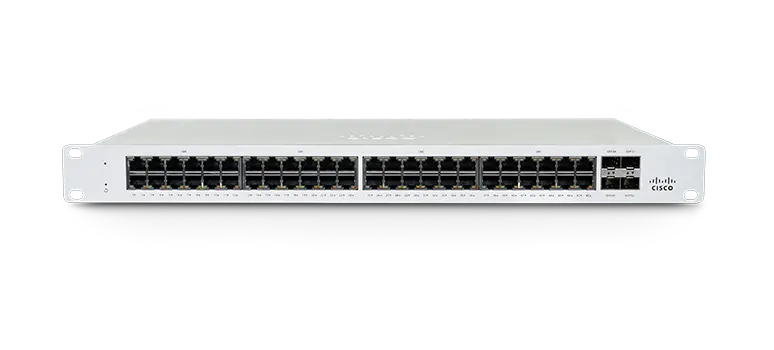 Cisco Meraki MS130-48P-HW PoE+ switch; 4x SFP ports Unclaimed