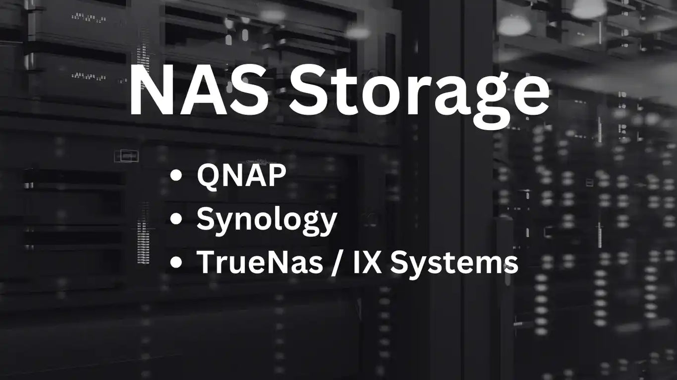 NAS storage options.