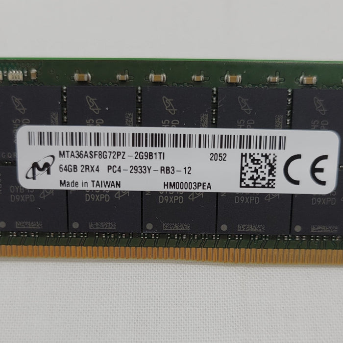 Hpe P03053-0a1 P06192-001 64gb Ddr4-2933mhz 288-pin Rdimm