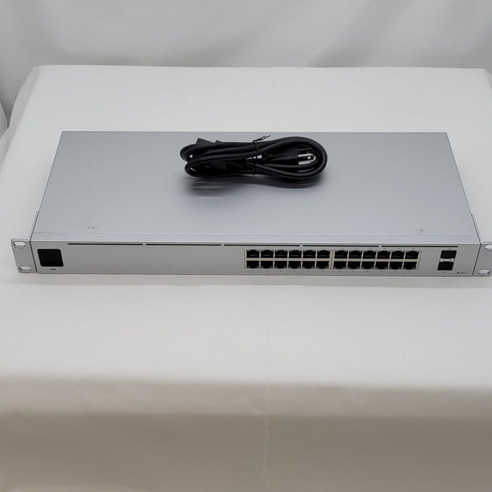 Ubiquiti Us-24 Layer 2 Switch (24) Gbe Rj45 Ports (2) Sfp
