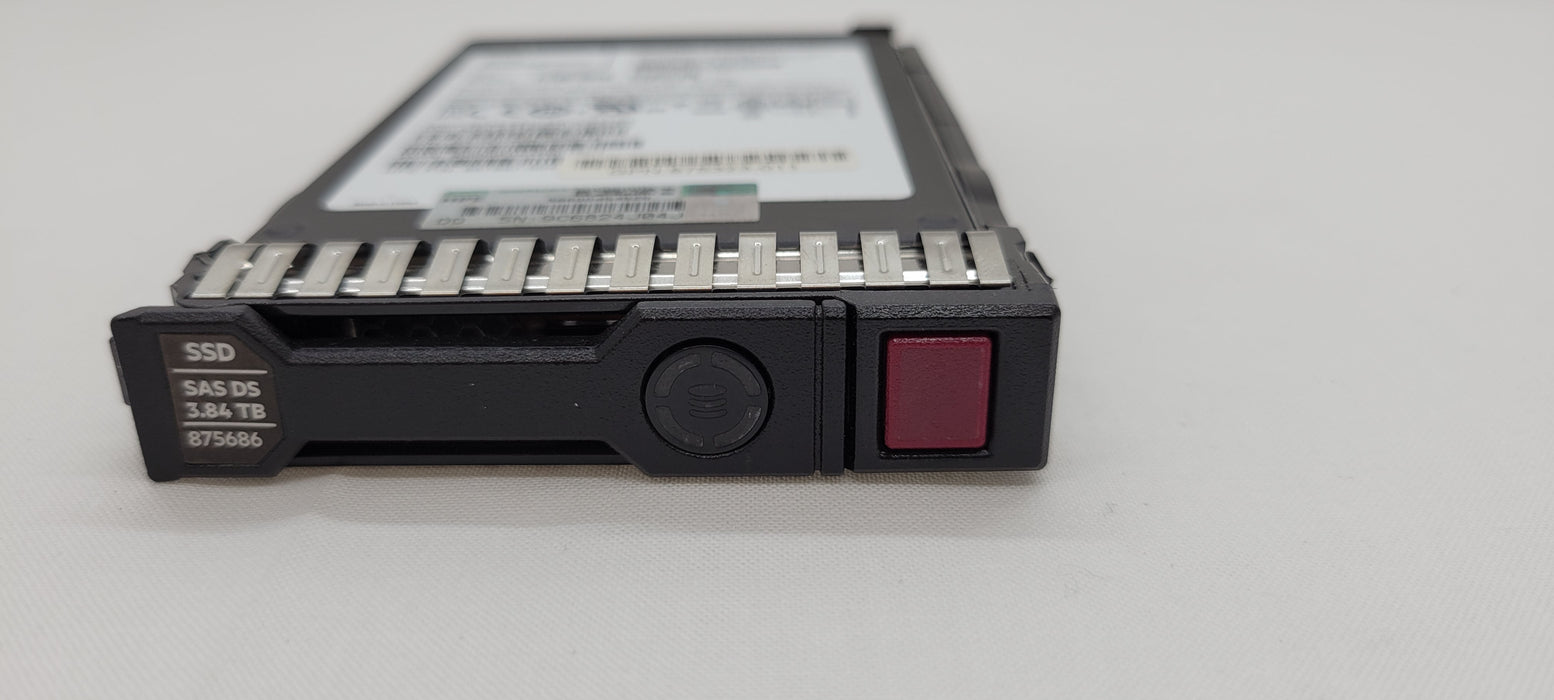 Hpe Vo003840jwdav 3.84tb 12gbps Sas Ssd With Caddy - Server