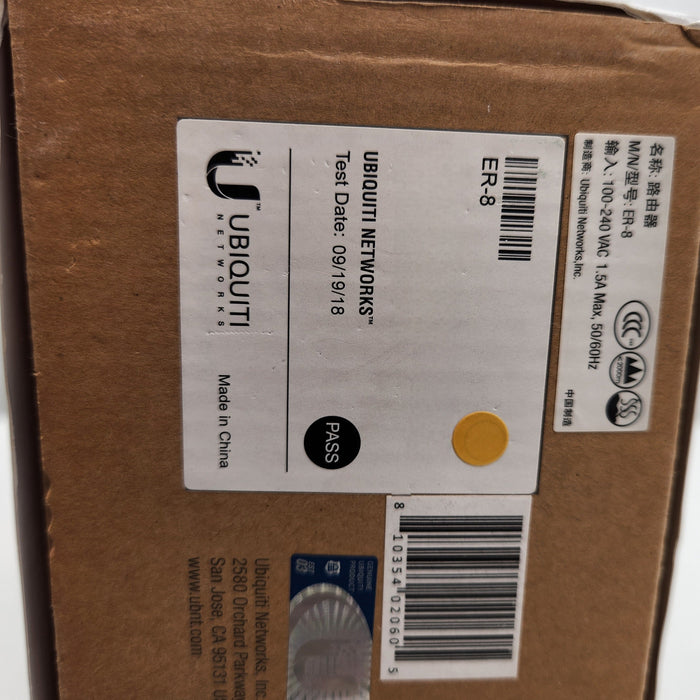 NEW Ubiquiti ER-8 EdgeRouter 8 Port Router