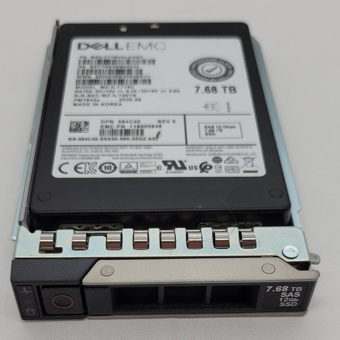 Dell Emc Rvyd5 Mzilt7t6halaad3 Pm1643a 7.68tb 12gbps