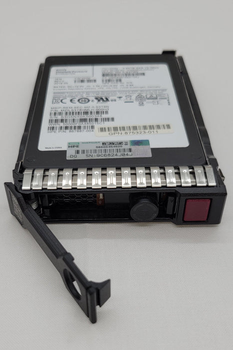 Hpe Vo003840jwdav 3.84tb 12gbps Sas Ssd With Caddy - Server