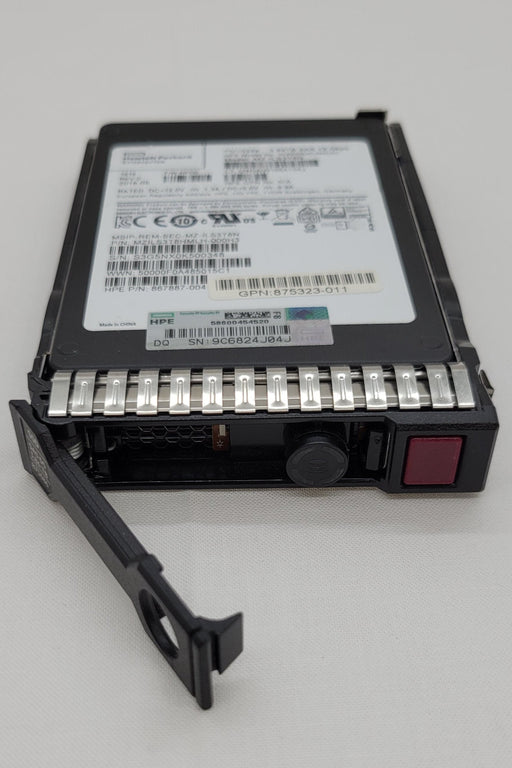 Hpe Vo003840jwdav 3.84tb 12gbps Sas Ssd With Caddy - Server