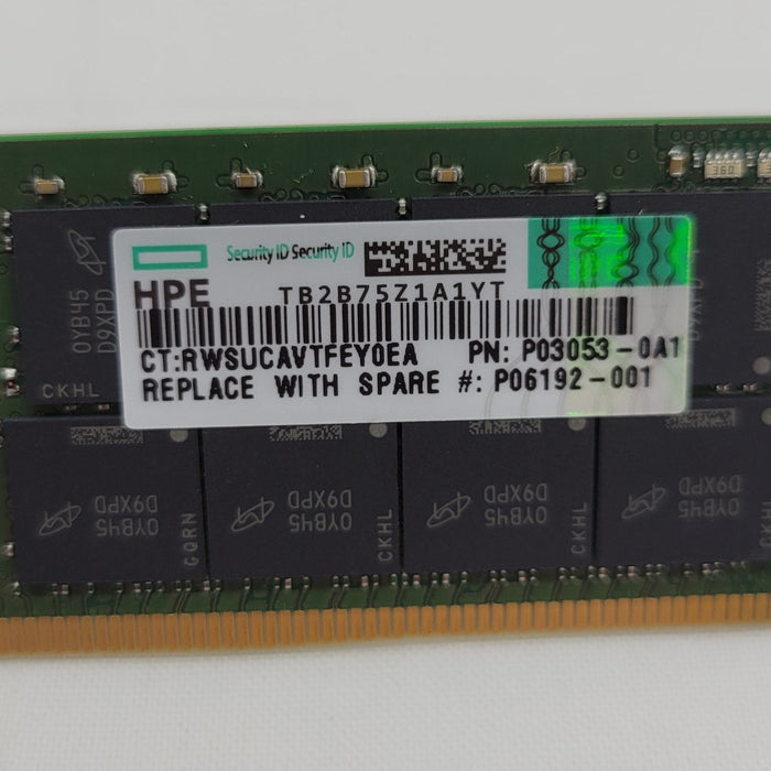 Hpe P03053-0a1 P06192-001 64gb Ddr4-2933mhz 288-pin Rdimm
