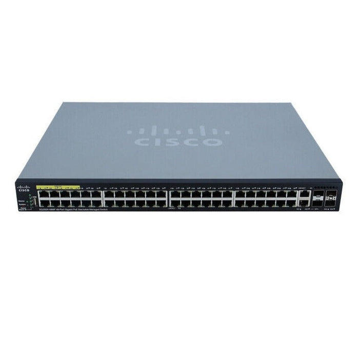 Cisco Sg350x-48mp-k9 48-port Gigabit Poe Stackable Managed