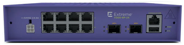 Extreme Networks V300-8P-2X product photograph